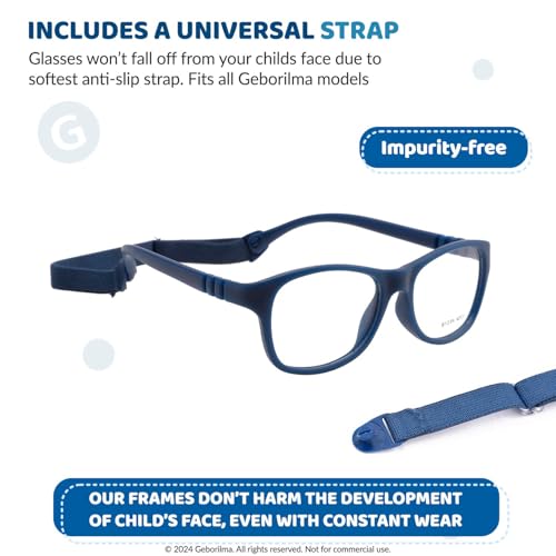 Kids Prescription Sports Glasses Small - Kids Prescription Glasses Flexible for 4-7 Years4