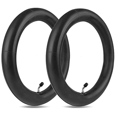 2-Pack 12.5 x 2.25 Scooter Tire Tubes 12 1/2 x2 1/4 CR202L-A60 Angled Valve Stem Heavy Duty 12" Bike Tubes Compatible with Most 12.5 X 1.75/2.25" 12 1/2 x2 1/4 Kid Bike Tubes/Scooter Inner Tubes Cover