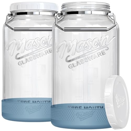 1.5 Gallon Huge Glass Jar with Airtight Lid