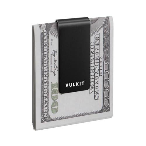 Image of VULKIT Money Clip Stainless Steel Cash Holder EDC Accessories Men's Money Clips