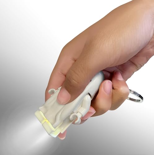 Porte-clés Iconique Lumineux Lego - Ghost - Figurine de 76 mm de Hauteur