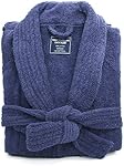 Ramesses Premium Cotton Thick Terry Cloth Bathrobe, Long –Staple Combed Cotton Robe-Unisex Suits for Adult