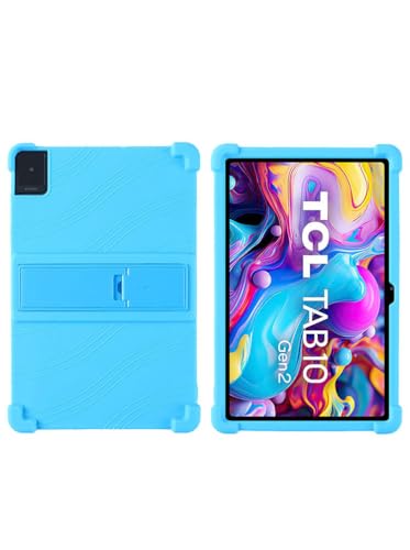 Summitxc �^�u���b�g�P�[�X TCL TAB 10 Gen 2 �p�̃P�[�X �w�ʃJ�o�[ �V���R���f�� �\�t�g�J�o�[ �֗� �X�^���h�@�\ �l�C 10.36�^ �ϏՌ� CASE[ctl-ctl223017][�X�J�C�u���[]