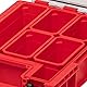 QBRICK SYSTEM Werkzeugkoffer Werkzeugkasten Leer Werkzeugkiste ONE Organizer M Plus 2.0 RED Ultra HD Rot 275 x 375 x 130 mm