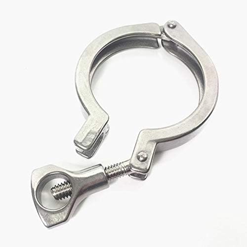 Ochoos 5" Tri Clamp Fit 145mm Ferrule O/D SUS 304 Stainless Steel Sanitary Fitting Home Brewing Beer