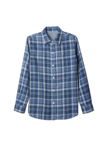 GAP Boys' Longsleeve Doubleweave Shirt