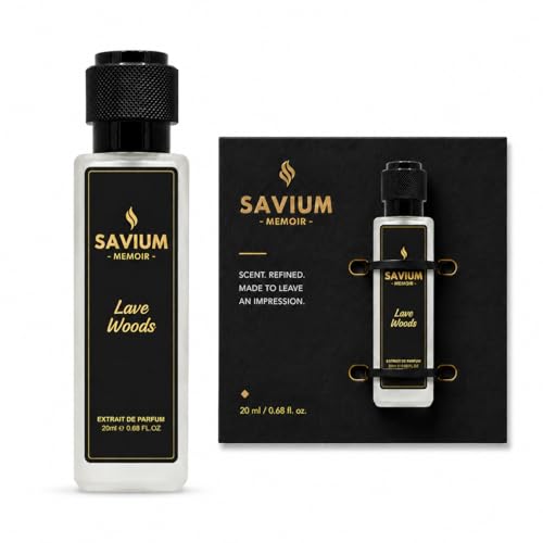 Image of Lave Woods Perfume for Men, Smoky Long Lasting Classic Oud Fragrance, 30ml EDP