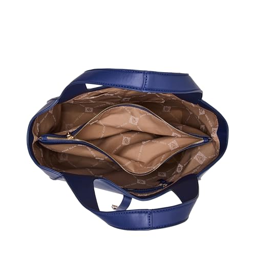 Anne Klein Womens Large Tote with Pouch, Midnight4