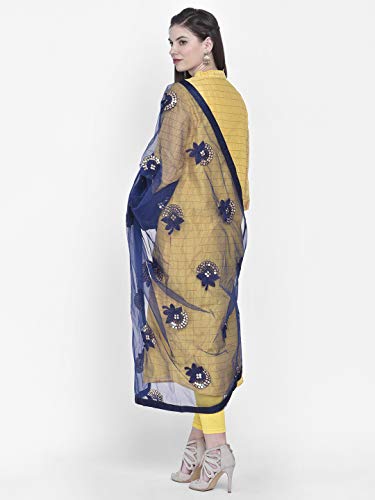 Image of DUPATTA BAZAAR Woman's Embellished Net Dupatta