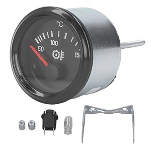 Risegun Öltemperaturanzeiger 52mm Kit Diesel 24V