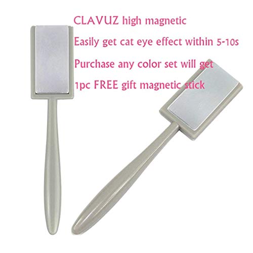 cat eyes UV nagellack Clavuz Katz augen shellac set Nail Gel Polish soak off Nagelgel,6 Farben Geschenk Kit,1x Magnet… – Bild 5