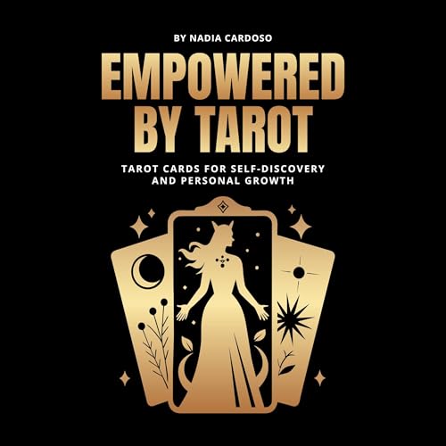 Empowered by Tarot Audiolibro Por Nadia Cardoso arte de portada