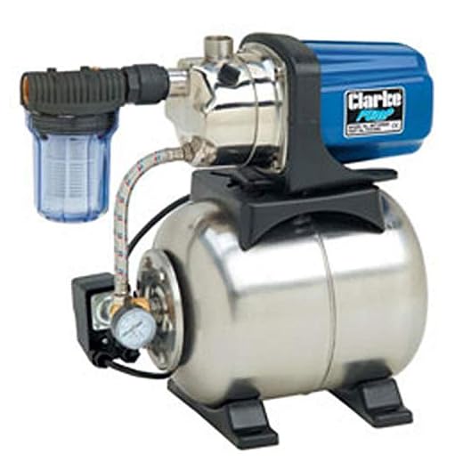 CLARKE ELECTRIC 1" WATER PUMP/BOOSTER 230V 61 LITRE/MIN