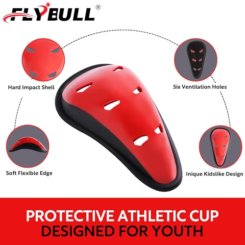 2-Pack Boys Cup Underwear Youth Boxer Briefs with 1 Protective Athletic Cup for Baseball, Football, Lacrosse4