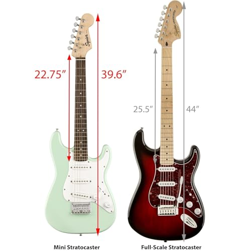 Squier AUS-0370121557-COMBO-PRO-1 Fender Squier 3/4-Size Kids Mini Strat Electric Guitar thumb #5