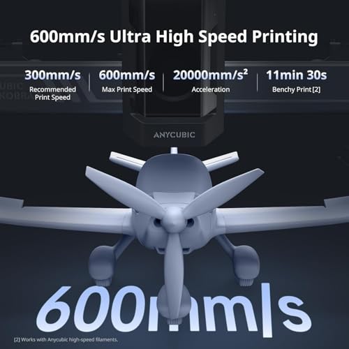 Image of 3IDEA Kobra 3 3D Printer with Auto Leveling & High Precision Printing, Includes 3Idea Premium Ultra NX Black PLA Filament - Fast Printing, DIY FDM 3D Printer for Beginners & Experts