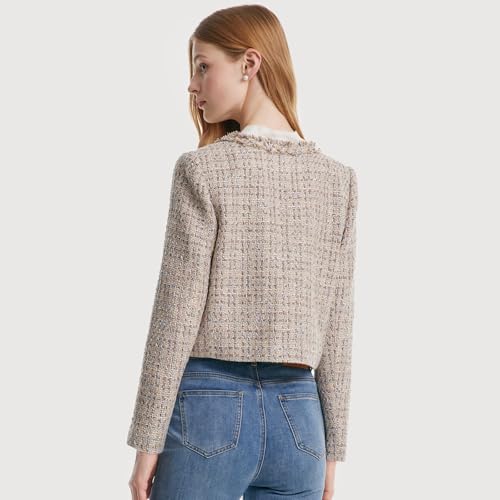 2025 Womens Casual Blazers Long Sleeve Work Office Open Front Suit Jacket Business Blazer - Image 5