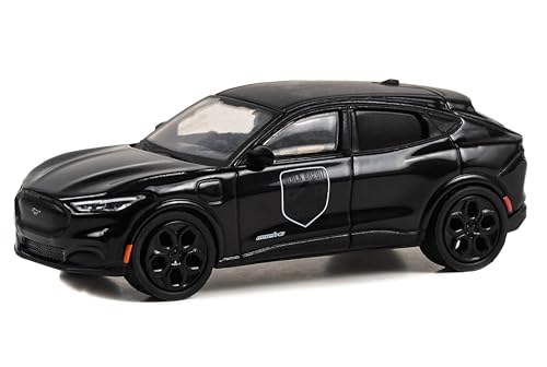 Modelo de auto 2023 Mach-E GT Black Bandit 1/64 miniatura 2
