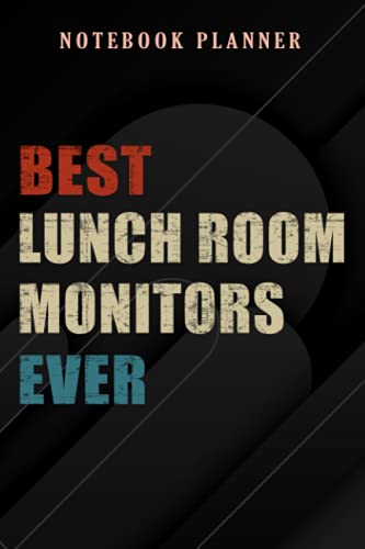 Notebook Planner Best Lunch room monitors EVER! Apparel: 6x9 in ,Money,Budget,Do It All,Passion,Small Business,High Performance