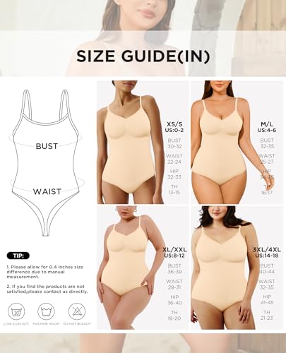 Image of Shapewear Tummy Control BodySuit Seamless Body Shaper Butt Lift Full Body Suit