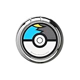 iFace Finger Ring Holder ポケットモンスター/ポケモン スマホリング 薄型 フラットタイプ (ムーンボール)【iPhone/Android対応 360度回転 リングホルダー アイフェイス 落下防止 スタンド スマートフォン リング ホールドリング 】