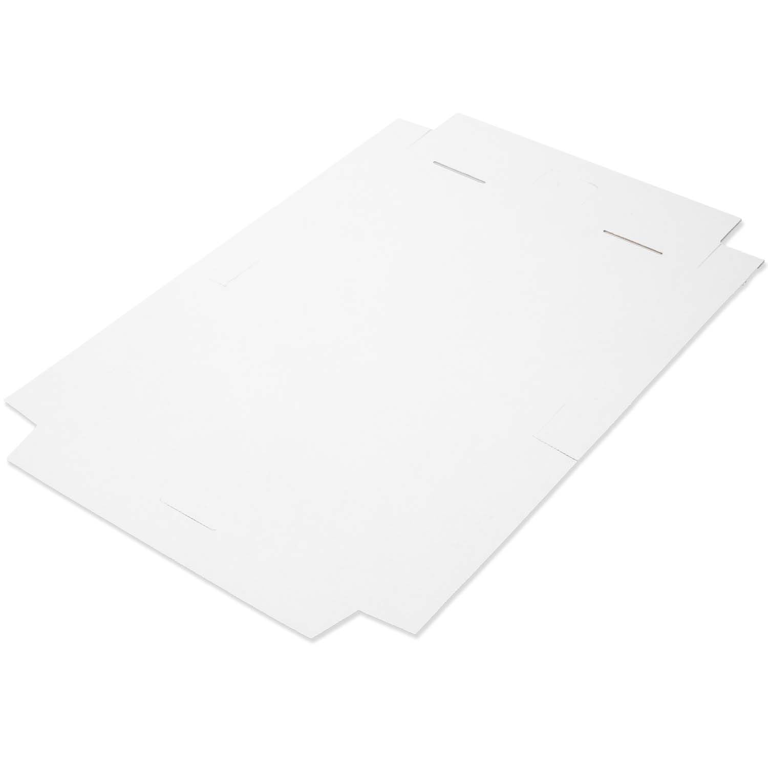 Maxibriefkartons 350 x 250 x 50 mm MB-5 weiß Maxibrief Karton Faltschachtel stabil Versandkarton für Post DHL Versand DIN A4 B4 Warensendung Büchersendung Versandschachtel (25 Stück)
