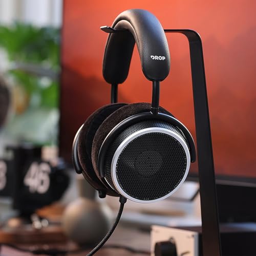 Image of DROP + Grell OAE1 Wired Open-Back Headphones - Axel Grell Design, Biocellulose Drivers, Wide Soundstage - Black