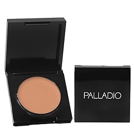 Palladio Under Eye Brightener, Conceal, Brightens, Reduces Appearance of Dark Circles, With Caffeine Peptides & Vitamin E, Tired Skin Color Correcting Brightener & Primer (Medium Nude)