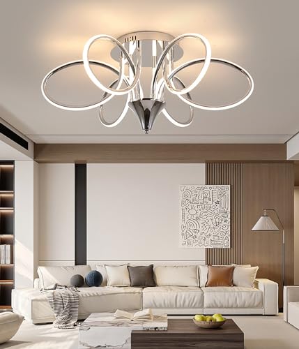 Plafonnier moderne minimaliste pour salon et chambre