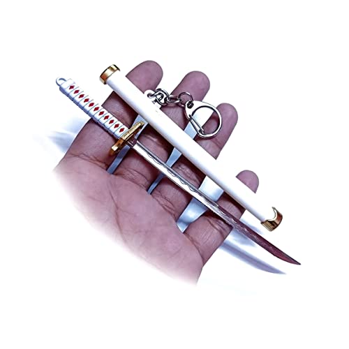 Image of UNSHARPED Metal KATANA Keychain with stand - Multicolor
