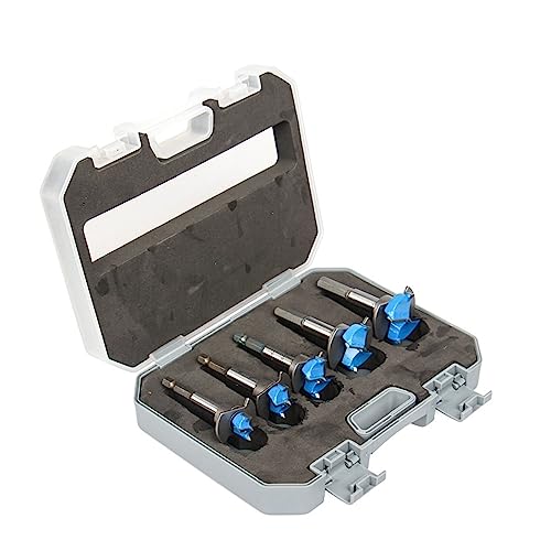 Set de 5 brocas para madera 15-35mm ajustables miniatura 4
