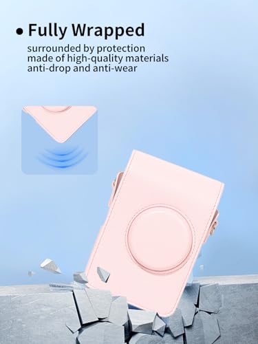 Funda para cámara Fujifilm Instax Mini EVO rosa miniatura 2