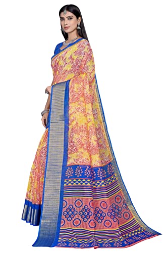 Image of Glory Sarees Women's Cotto Silk Saree With Blouse Piece (Fashion104 Parent)