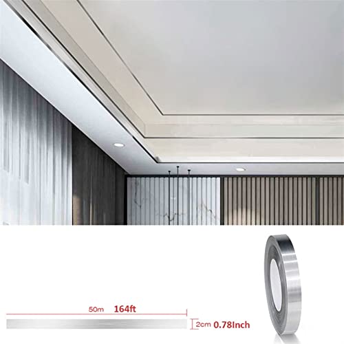 Bande autocollante argent pour sublimer vos cadres de miroirs et carrelages - 3