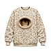 Pullover Mit Hundetasche, Pullover Mit Hundetasche Cat Carrier Hoodie Damen Herren Kapuzenpullover Pet Pouch Hoodies Katzentasche Pulli Kapuzenpulli Großer Haustier-Tasche Katzenpullover Oversize