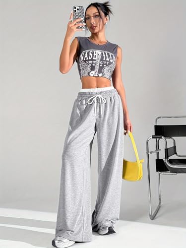 Image of dockstreet Women's /Unisex ONESOPEN Bottom Drawstring Pure Cotton Stretchable Baggy Jogger Pants