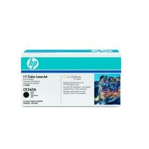 Toner d'origine HP CE260A Noir de haute précision pour Color LaserJet CP4525dn