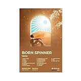 Reezy Kunstposter Hip Hop Musikalbum Born Spinner Cover 