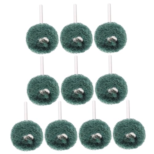 Cabilock 10-Piece Wheel Polishing Kit for Drill Wool Polishing Wheel Set for Drill