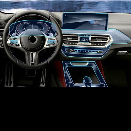 Film protecteur d'écran GPS voiture évite rayures pour BMW X3 X4