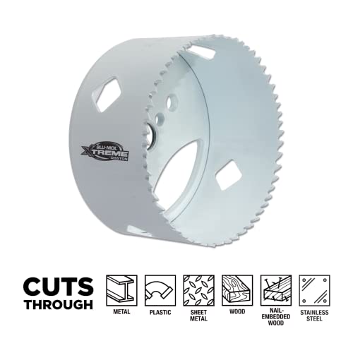 Disston E0210562 3-1/2-Inch Boxed Blu-Mol Xtreme Bi-Metal Hole Saws, 89Mm #TOP5