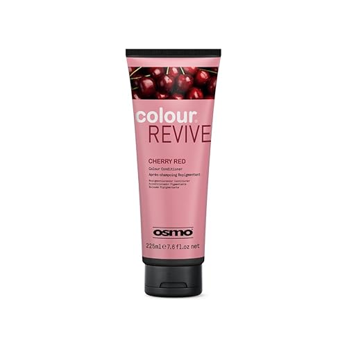 OSMO Colour Revive Cherry Red | Cool Rich Red Conditioning Toning Mask | Vegan. 225ml. - Cherry Red