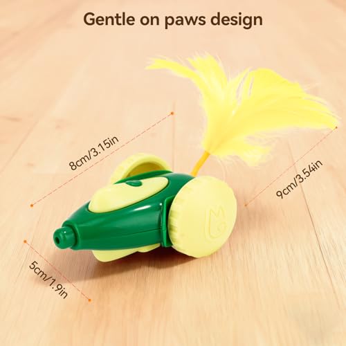Migipaws cat Toy, Automatic Interactive Migicar Toy Like a Mouse, Intelligent Programme, Rechargeable Kitten Toy — view 5