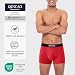 QINCAO Boxershorts Herren 7er Pack aus Baumwolle | Upgrade Unterhosen Männer Geschenkbox-Set | Extra weich, atmungsaktiv & Bequeme Passform