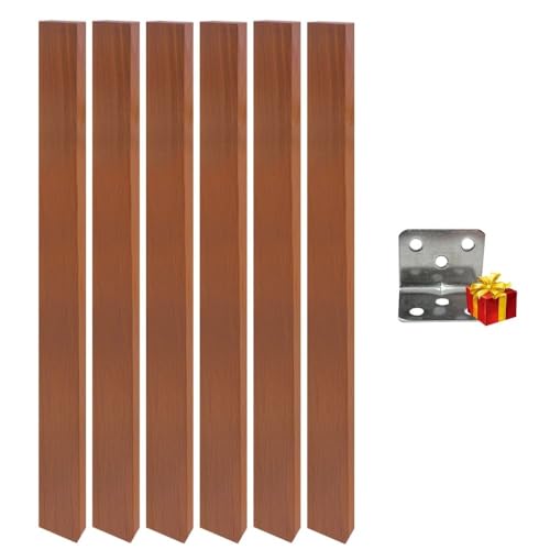Catálogo para Comprar On-line Deco Pvc , listamos los 10 mejores. 40 DECO PVC Viga Giratoria para Interior WPC 6pz 5x10x280cm, Separador de Habitaciones Decoración de Salones, áreas comunes, oficinas (Parota)