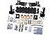 ZoneOffRoad 2003-2005 Compatible With Chevrolet Silverado Compatible With GMC Sierra 1500 3" Body Lift Kit ZONC9353