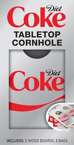 Juego de Mesa Cornhole con Diseño Diet Coke Oficialmente Licenciado Masterpieces