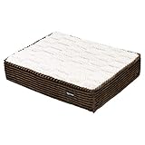 Amazon Basics - Cama para mascotas, espuma, tamaño pequeño