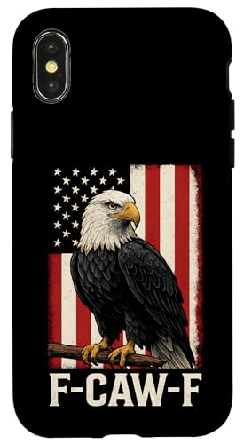 Caw Eagle Bird AJ Be[W I ʔ Y fB[X X}zP[X iPhone X/XS p