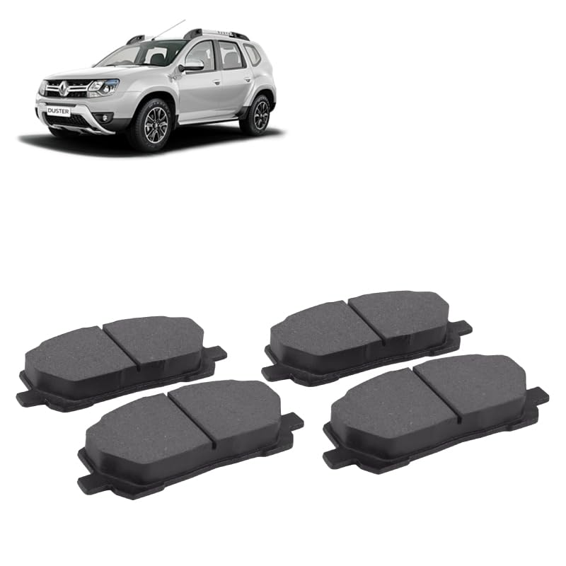 Kit pastiglie freno anteriori 53mm compatibile con Dacia Duster HM 2018+